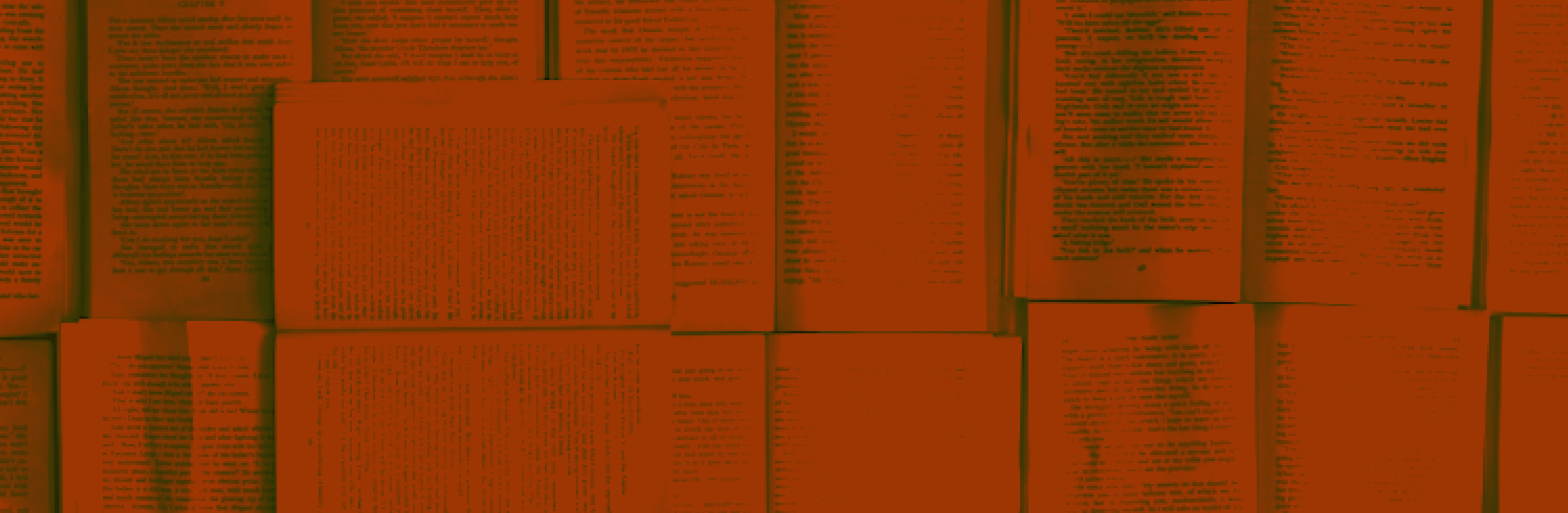 Literary background with book pages and manuscripts